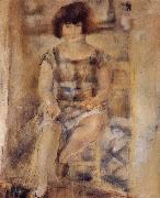 Jules Pascin Lucy at the afternoon painting
